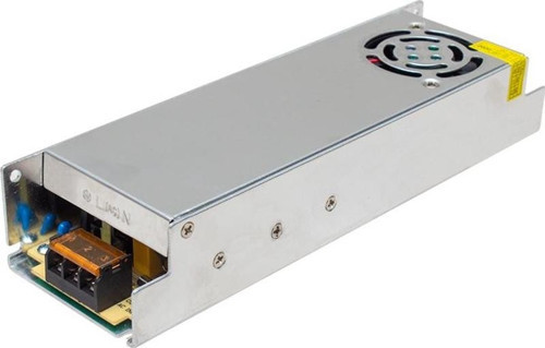 24 VOLT - 16.5 AMPER FANLI SLİM METAL KASA ADAPTÖR (2818)