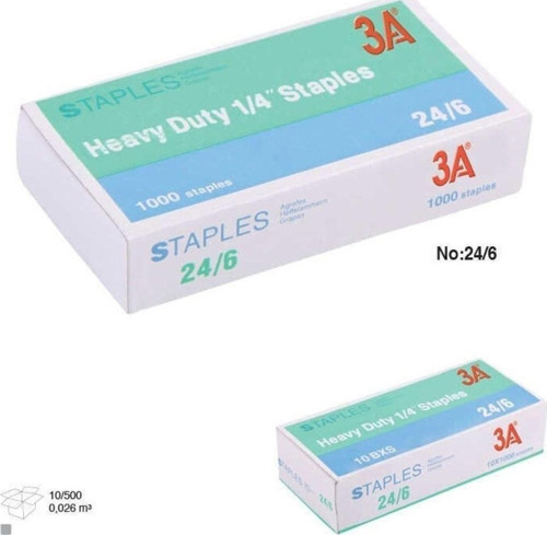Zımba Teli Orta Boy 24-6, Beyaz 10 Lu Paket