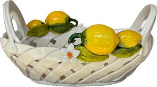 Limon Seramik Oval Sepet 28cm
