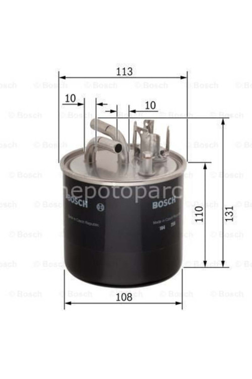 Audı A8 3.0 Tdı Quattro 11.2003 - 07.2010 Mazot Filtresi