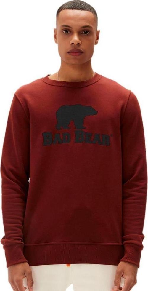 Logo Crewneck Sweatshirt Kahve-Siyah