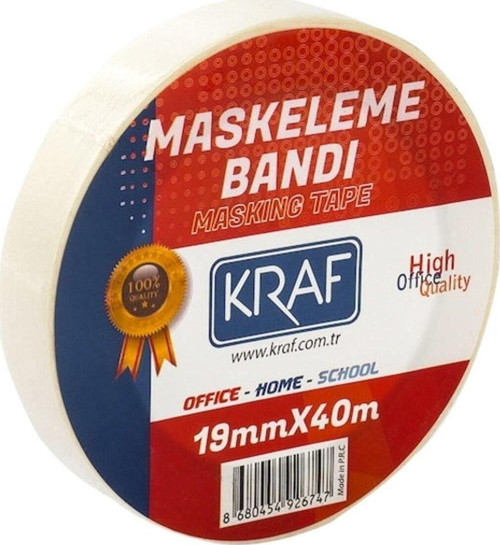 Maskeleme Bandı 19 Mm X 40 Mt.