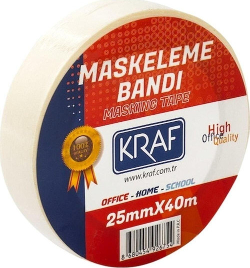 Maskeleme Bandı 25 Mm X 40 Mt.