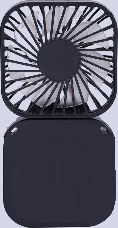 F-05 Mini Fan Tutmalı Şarjlı 3 Kademeli Vantilatör Klima Soğutucu Fan Siyah