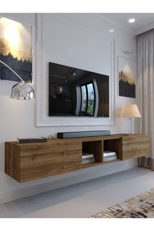KARNAVAL DUVARA MONTE TV ÜNİTESİ - DM1005-2 CEVİZ