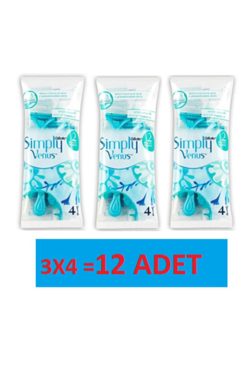 Gillette Venüs Simply 12'li Ekonomik Paket