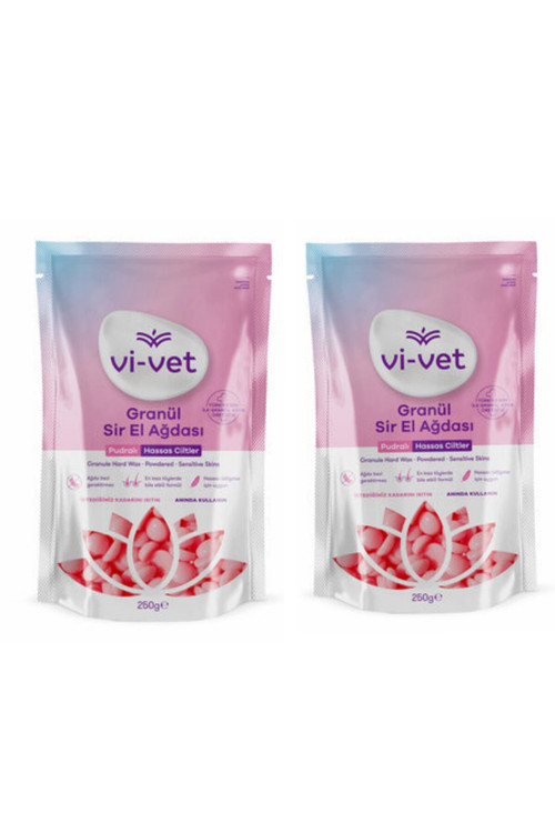 Vivet Granül Sir El Ağdası Pudralı Hassas Ciltler 250 gr × 2 paket
