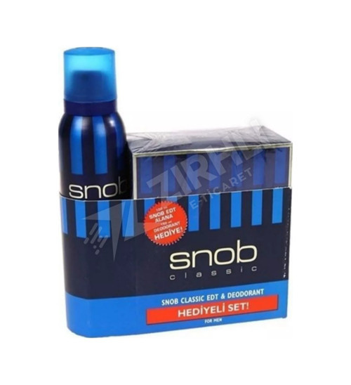 Snob Set Classıc Edt 100 Ml +deo 150 Ml Diğer