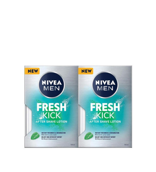 MEN Erkek Tıraş Sonrası Losyon Cool Kick 100ml, Ferahlatıcı, Kaktüs Suyu, Nemlendirici X2 Adet