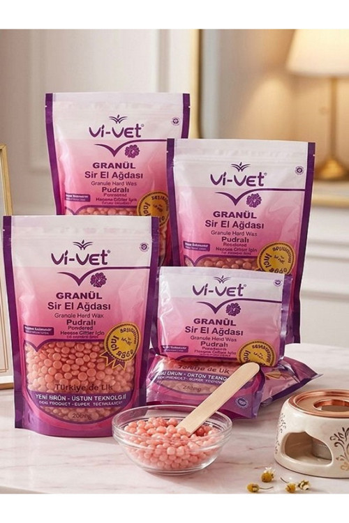 VİVET Granül El Ağdası Pudrası 250 Gr x4 Adet