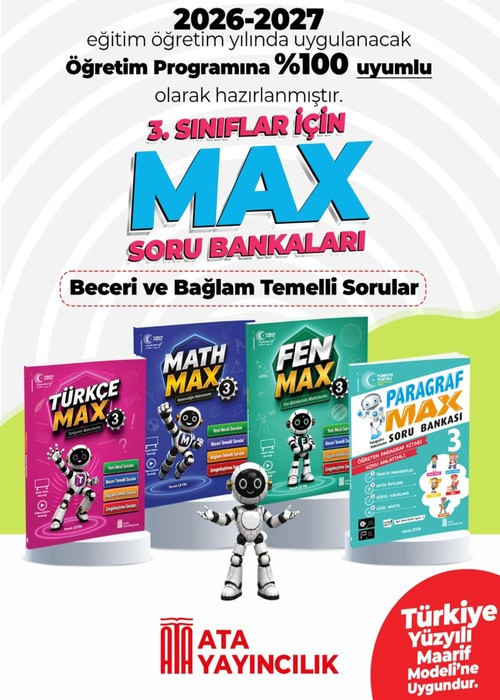 3. Sınıf Max Tüm Dersler Seti