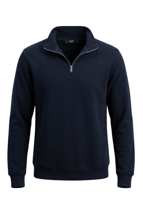 CAZ 56435 Selanik Dik YK. Sweat Mavi Erkek Sweatshirt
