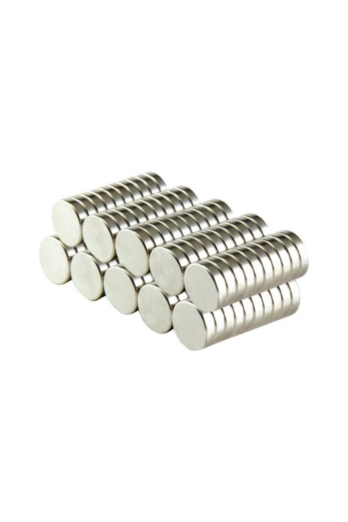 Güçlü neodyum mıknatıs 12x1mm (10 adet)