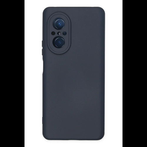 Huawei Nova 9 SE Kılıf Nano içi Kadife Silikon - Lacivert