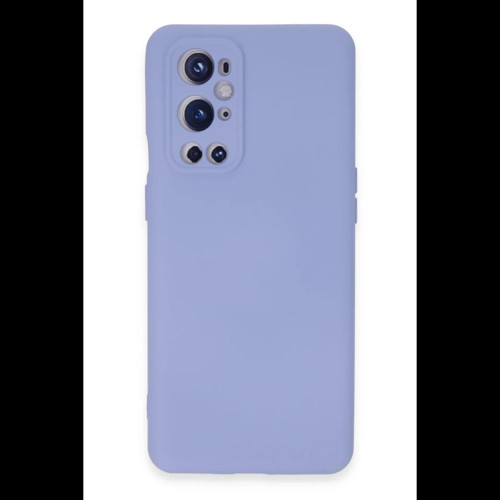 One Plus 9 Pro Kılıf Nano içi Kadife Silikon - Lila