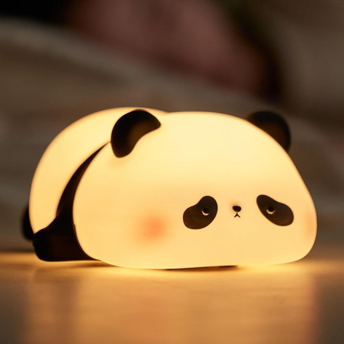 Panda Tasarımlı Renk Değiştirebilen Dokunmatik Gece Lambası