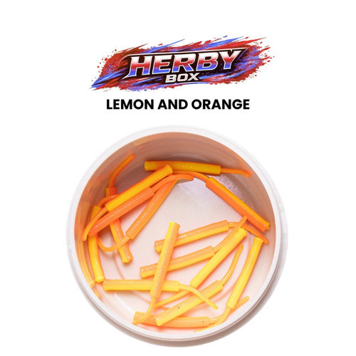 Herby Box Sızdırmaz Kutulu LRF Silikonu Renk: LEMON ORANGE