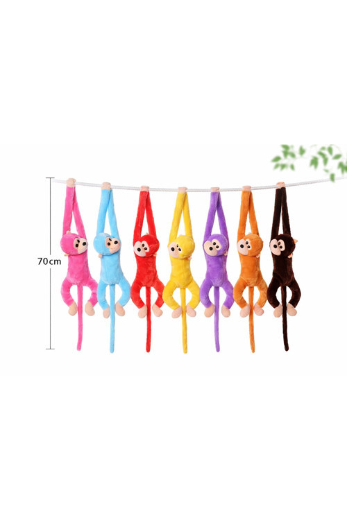 Peluş Sesli Sarkılan Maymun Oyuncak 70 cm | Uzun Boy