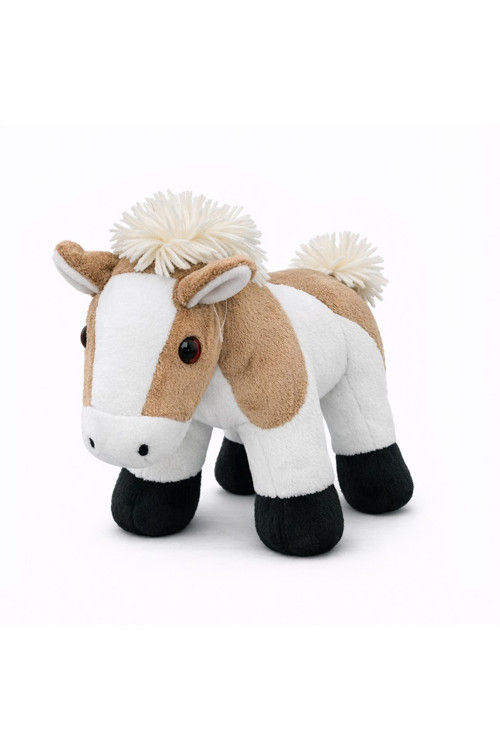 Büyük Boy 40 cm Peluş At – Sesli Alaca Oyuncak
