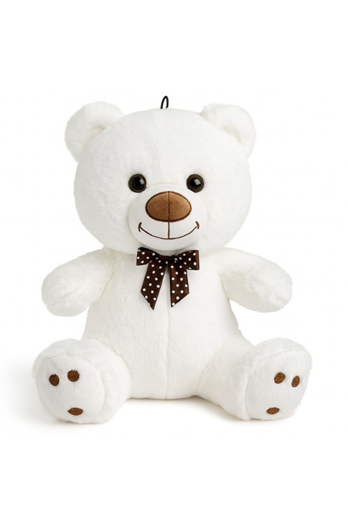 Peluş Kurdeleli Ayıcık 35 cm | Yumuşak Oyuncak