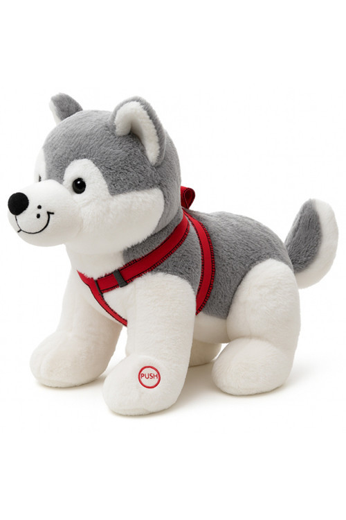 Peluş Husky Köpek Oyuncak | Yumuşak Peluş