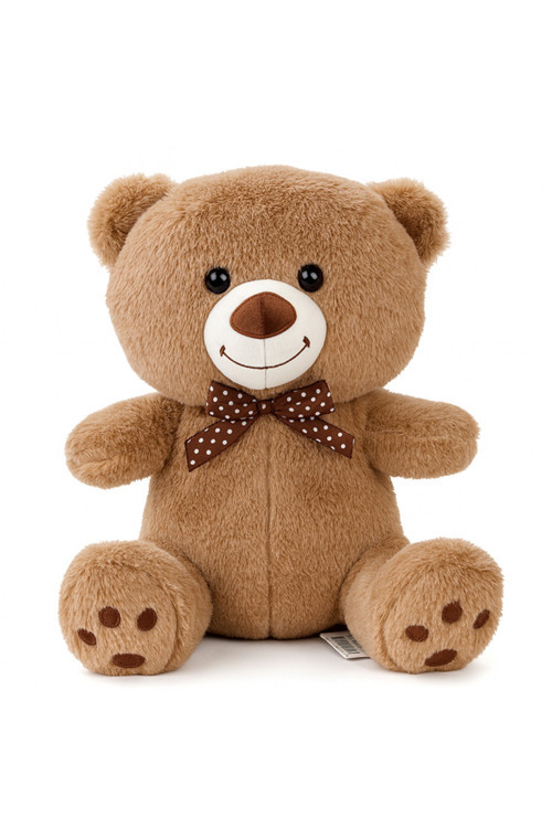 Peluş Kurdeleli Ayıcık 35 cm | Yumuşak Oyuncak