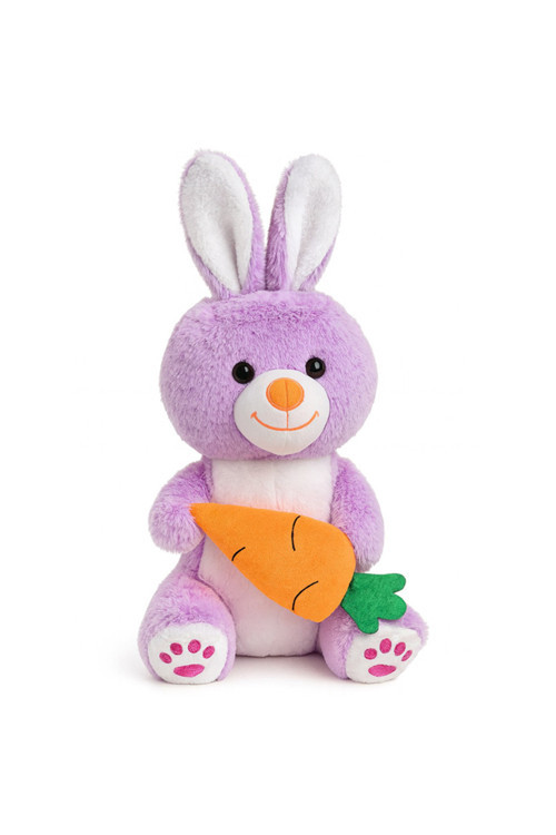 Peluş Tavşan Havuçlu 55 cm | Sevimli Yumuşak