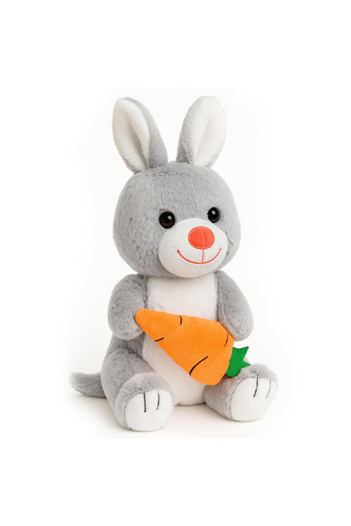Peluş Tavşan Havuçlu 55 cm | Sevimli Yumuşak
