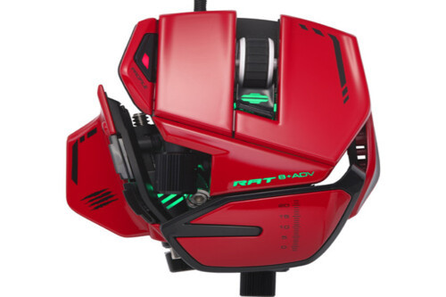 Mad Catz R.A.T. 8+ ADV Kablolu RGB Gaming Mouse 20.000 DPI – Kırmızı