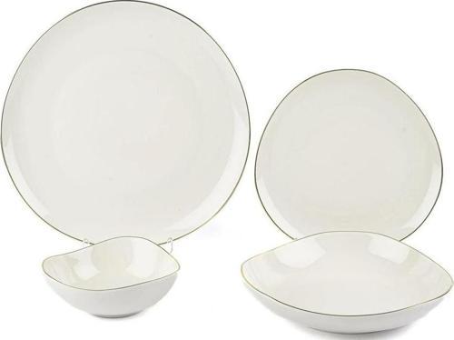 Triangular Gold 24 Parça Yemek Takımı
