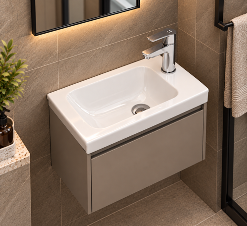 Idea 2.0 50x30 cm Dolap Uyumlu Lavabo