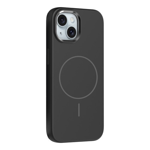 İphone 14 / iPhone 13 Kılıf M-Safe Şarj Özellikli Metal Kamera Çerçeveli Edi Silikon Kılıf