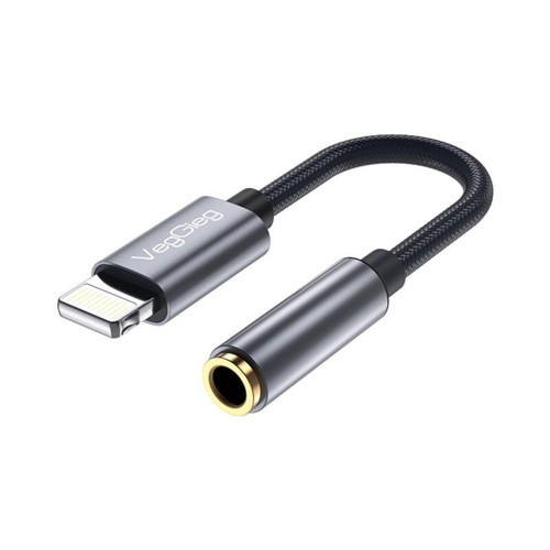 iPhone Lightning to 3.5mm Örgülü Kulaklık Dönüştürücü Adaptör