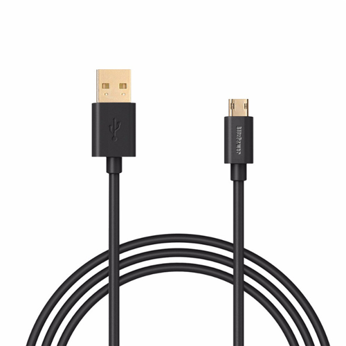 Android İçin Micro USB Şarj Kablosu Siyah