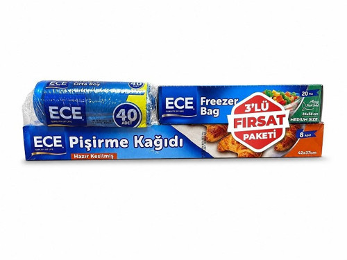 Mutfak Kiti (Pişirme Kağ.8Li + Orta Cöp Pos.40Lı + Orta Buz.Pos.20Li)