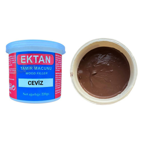 Masif ve Ahşap Tamir Macunu CEVİZ 220 gr. - 1 Adet