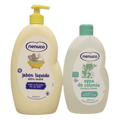 Bebek Sıvı Sabun 650 ml+ Bebek Kolonyası 500ml 6lı set