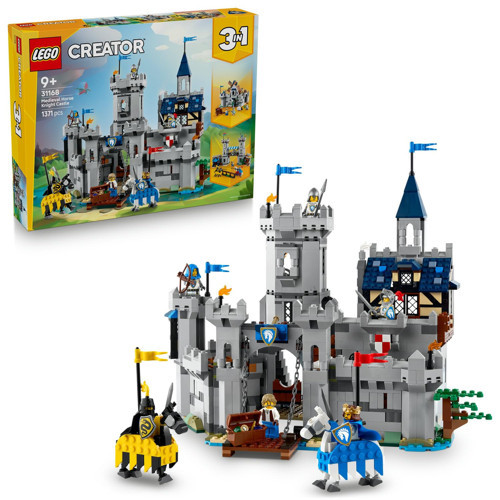 Creator 3'ü 1 Arada Orta Çağ Atlı Şövalye Kalesi 31168