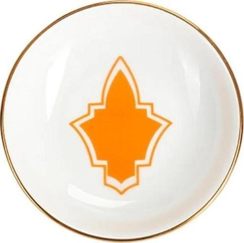Morocco Desen3 Turuncu Mini Kase 10cm