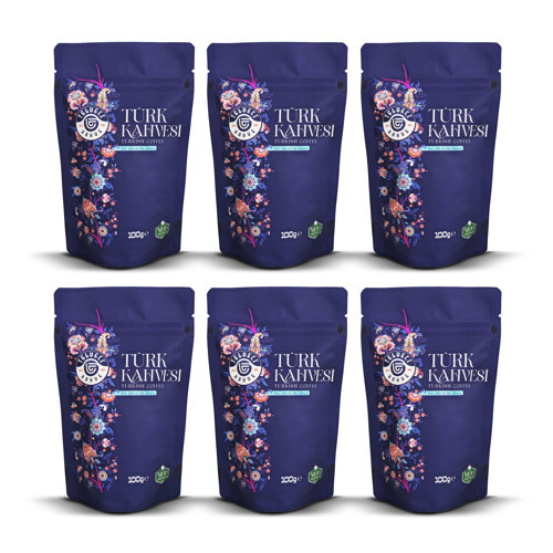 Türk Kahvesi 6x100gr (Premium Seri)