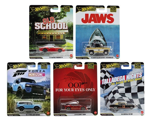 Premium Pop Culture 2026 Mix 5 5'li Set Toyota Lotus Pontiac Chevrolet