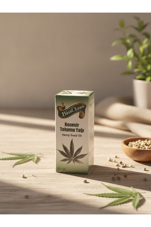 Kenevir Tohumu Yağı 20 Ml Bakım Yağı