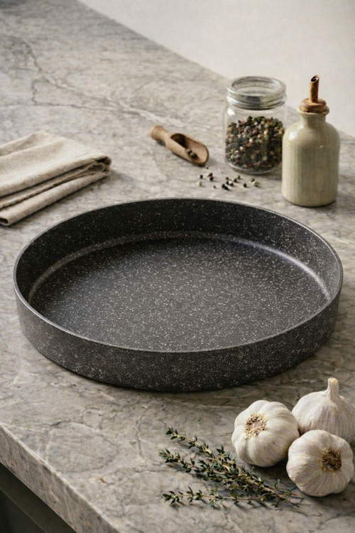 Granit Fırın Tepsisi 40 CM Mükemmel Yapışmaz Yüzey