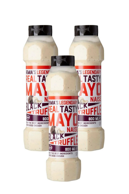 Siyah Trüf Mantarlı Mayonez 800 ml Trüf X 3 Adet