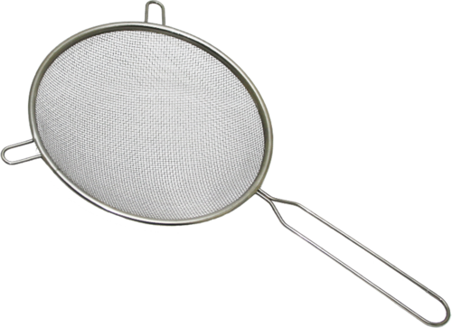 14CM TEL SÜZGEÇ METAL SAPLI KULAKLI (2818)