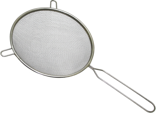 18CM TEL SÜZGEÇ METAL SAPLI KULAKLI (2818)