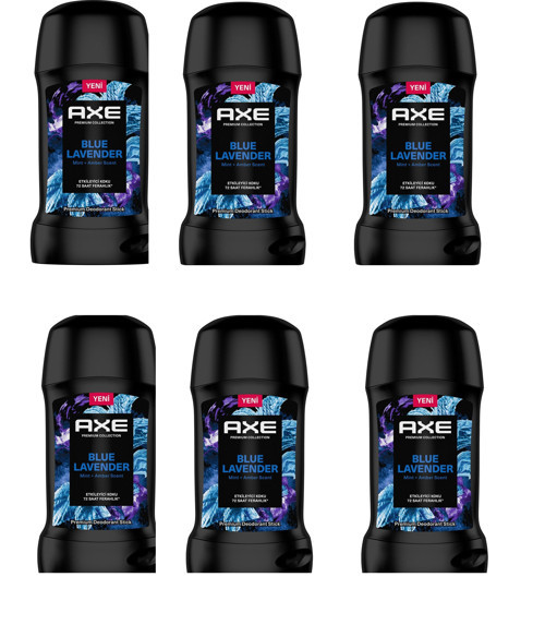 Premium Collection Erkek Stick Deodorant Blue Lavender 50 ml x 6 Adet