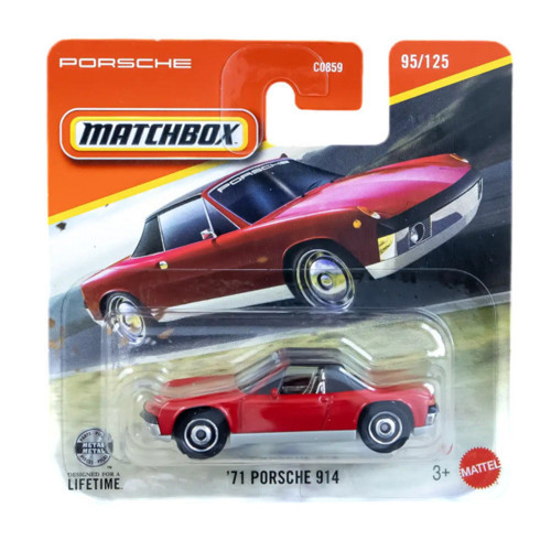'71 Porsche 914 - Kırmızı - JHN89 - 2026 (1/64)