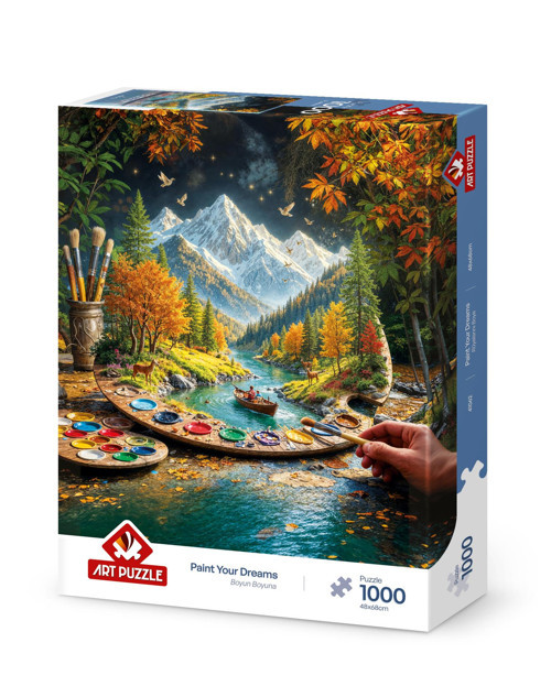 Rüyalarını Boya 1000 Parça Puzzle