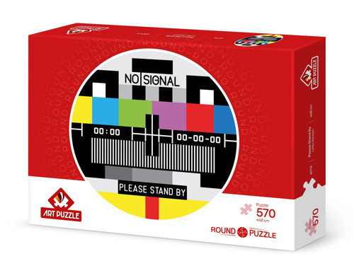 Lütfen Bekleyin 570 Parça Round Puzzle